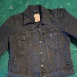 Women's Gap Black Jean Jacket